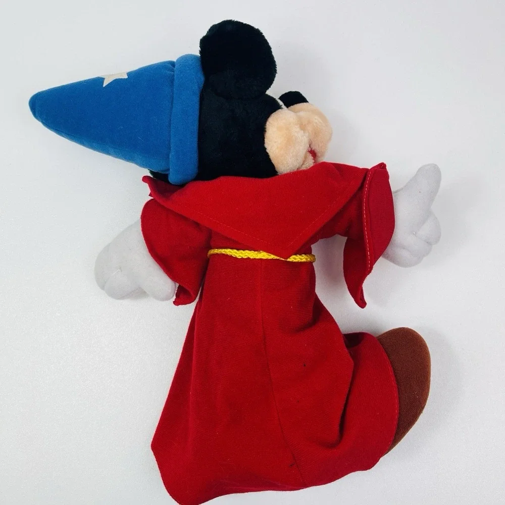 Magic Hat Mickey Mouse‎ Fantasia Disney Plush Toy 8